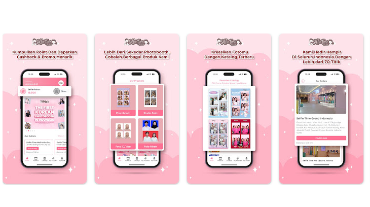 Selfie Plus App Screenshot